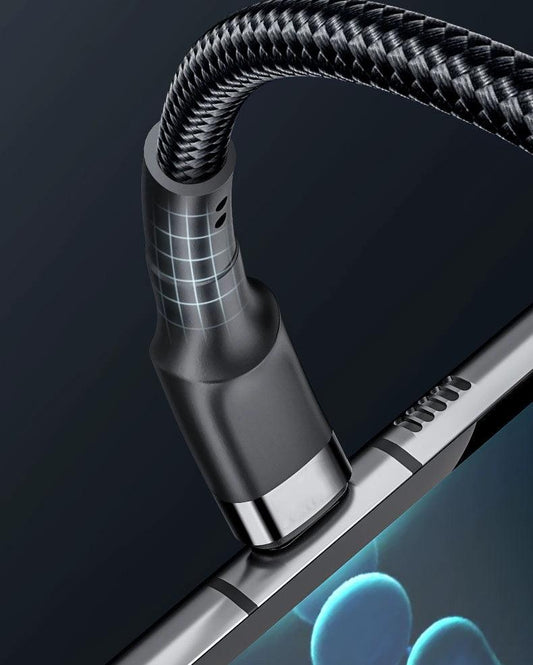 Double-Headed Typec Data Cable Mobile Phone Computer Car Universal Male-to-Male CTOC Flash Charging Cable 2 M Long Fast Charging - MANDOTOS