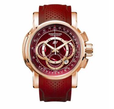 RT Men's Rose Gold Luxury Sport Watch - MANDOTOS