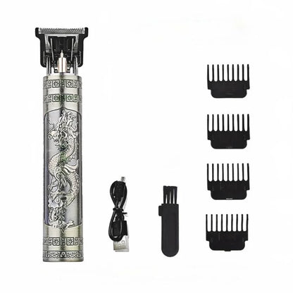 High-Power Electric Clippers Designed for Barbershops, Ideal for Shaving And Trimming with USB Charging. - MANDOTOS