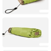 1Pc 55% Off Mini Sun Umbrella Pocket Rain Umbrella Vinyl Folding UV Ultraviolet Protection Sun Shade Pocket Parasol Capsule - MANDOTOS