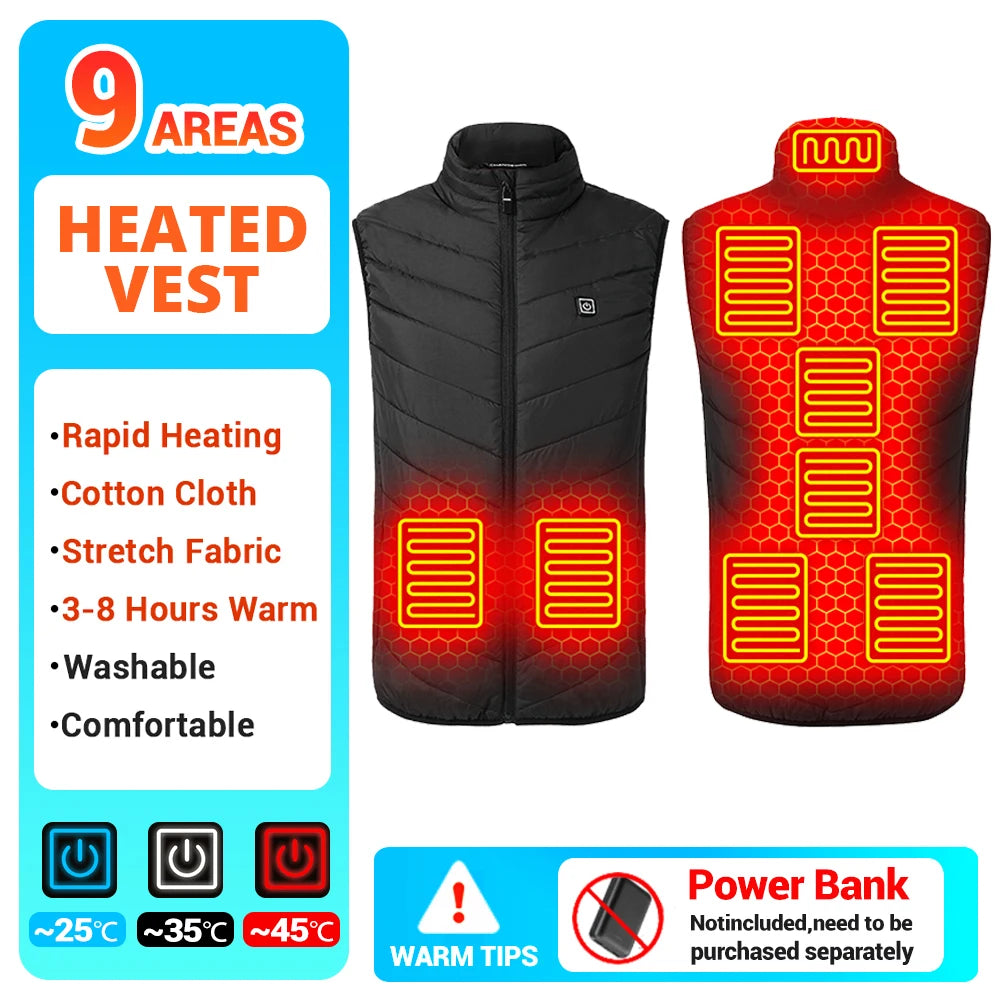 Heated Motorcycle Hooded Jacket - Your Winter Survival Gear! - MANDOTOS
