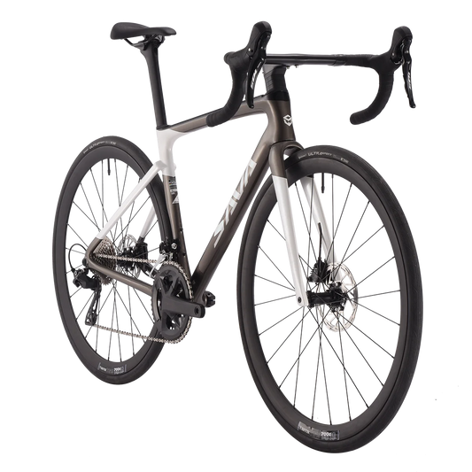 SAVA 2025NEW HAWKEYE SLR7 Carbon Fiber Road Bike with Shimano 105 DI2 R7170 Component Hydraulic Discs, Complete Adult Racing Set