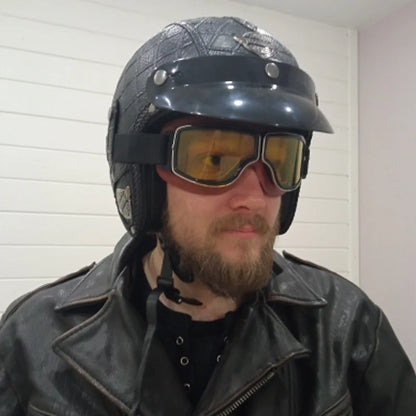 Retro Windproof Motorcycle Glasses - Enjoy the Open Road in Style! 🏍️ - MANDOTOS