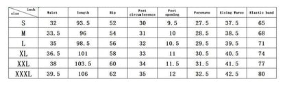 PUAIA Print Men's Pants Autumn/Winter New Sport Jogging Trousers Fitness Loose Fit Clothing Solid Color Outfit Streetwear Pants - MANDOTOS