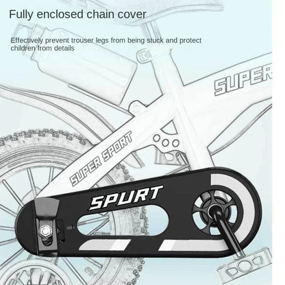 Children's Bicycles for Boys Aged 3-10 Years Old Children Girls Children's Bicycles with Flashing Auxiliary Wheels