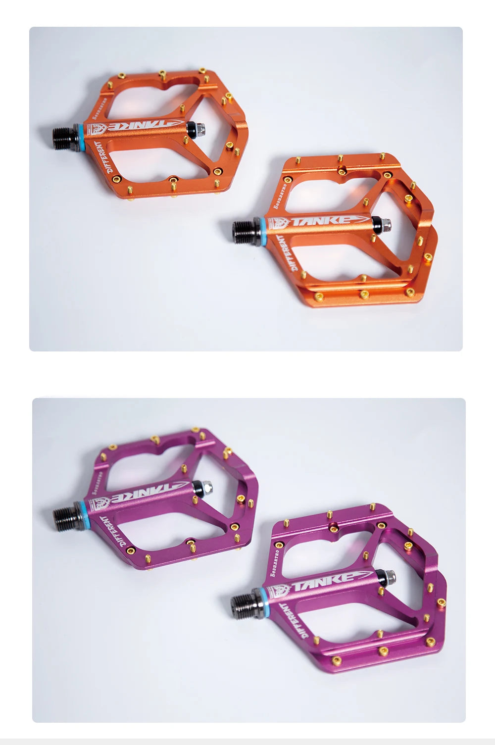 TANKE TP-50 Pedals Sepeda MTB Aluminum Alloy Non-slip Bicycle Pedal Bicycle Pedal Bicycle pedal
