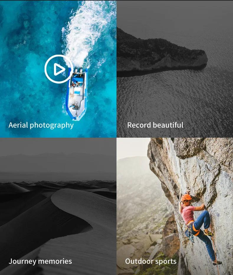 Xiaomi V2 Mini Drone Professional HD Camera 5G Wifi FPV Air Pressure Altitude Hold Foldable Quadcopter RC Drone Toys New UAV - MANDOTOS