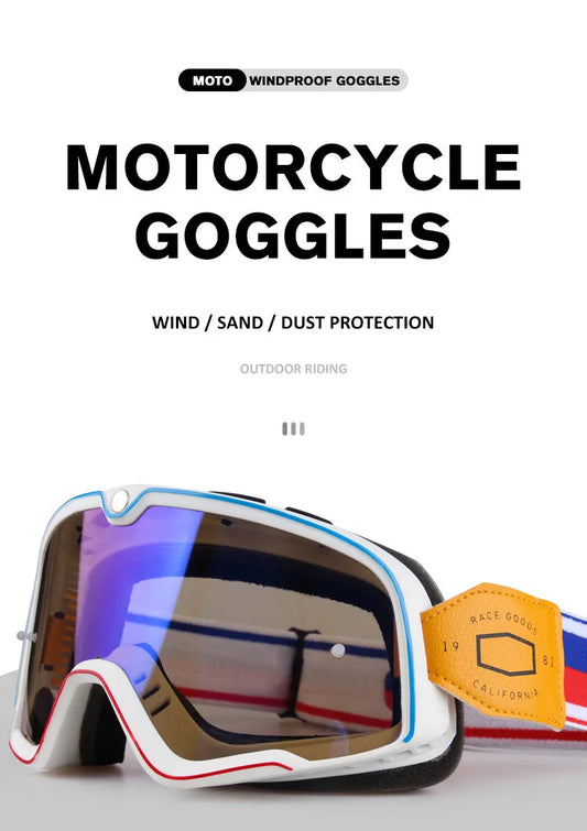 Retro Bicycles Goggles - Stylish, Functional, & UV Protection for All Seasons! 🚴♀️🕶️ - MANDOTOS