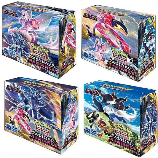 324 to 360 Piece Set Pokemon Cards Scarlet and Violet 151 Astral Radiance Evolutions Ultra Prism English Booster Battle Transaction Cards - MANDOTOS