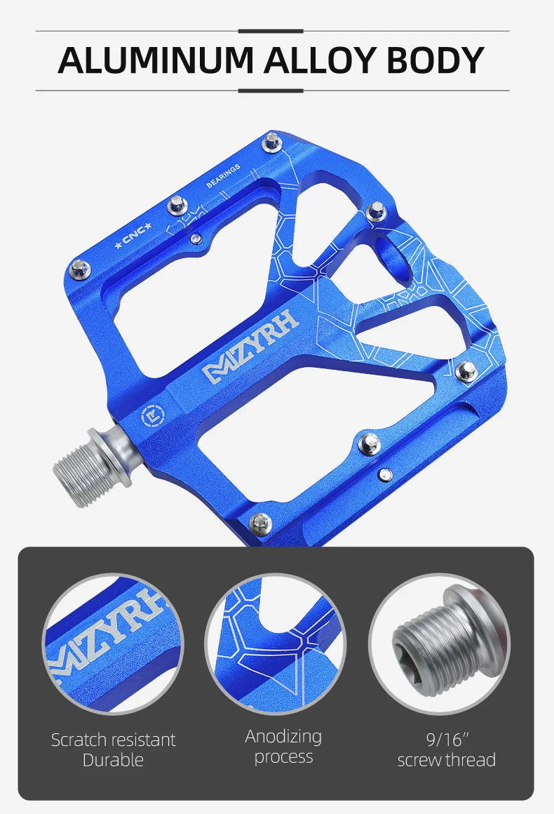 MZYRH Ultralight Sealed Bearing Bike Pedals: Revolutionize Your Ride! 🚴♂️🔥 - MANDOTOS