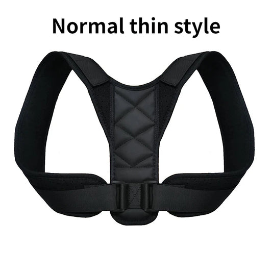 Adjustable Back Shoulder Posture Corrector Belt Clavicle Spine Support Reshape Your Body Home Office Sport Upper Back Neck Brace - MANDOTOS