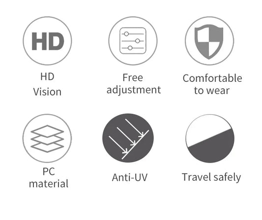 Retro Windproof Motorcycle Glasses - Enjoy the Open Road in Style! 🏍️ - MANDOTOS