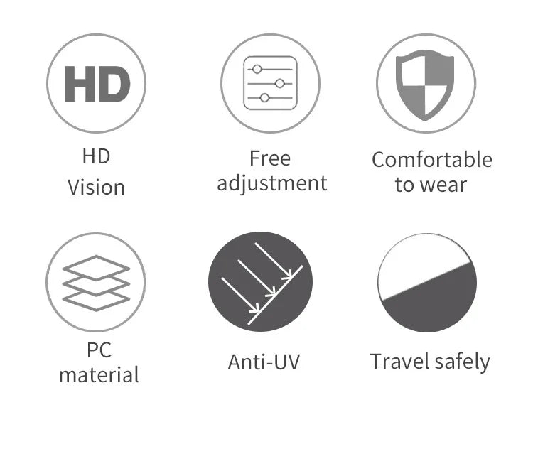 Retro Windproof Motorcycle Glasses - Enjoy the Open Road in Style! 🏍️ - MANDOTOS