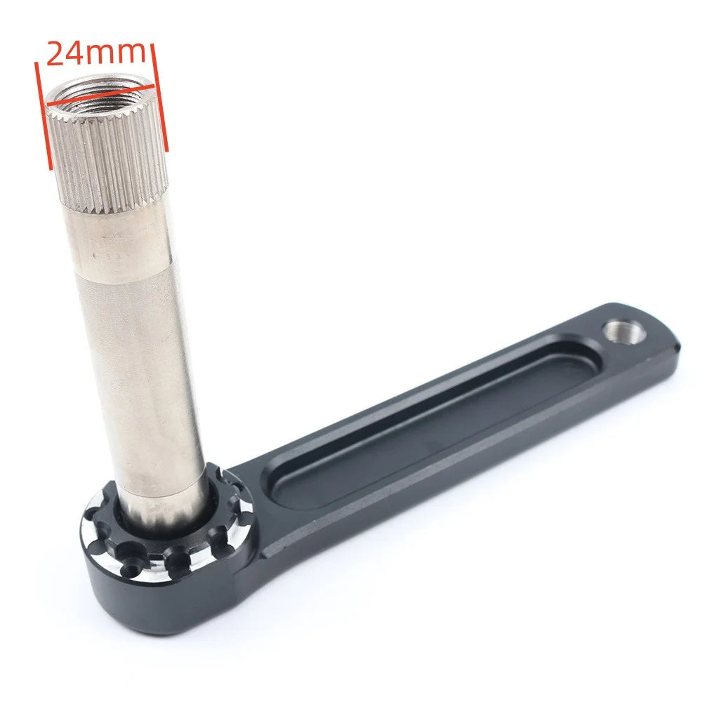 Road bike crank 155/160/165/170/172.5/175mm long bicycle crank BMX