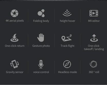 Xiaomi V2 Mini Drone Professional HD Camera 5G Wifi FPV Air Pressure Altitude Hold Foldable Quadcopter RC Drone Toys New UAV - MANDOTOS