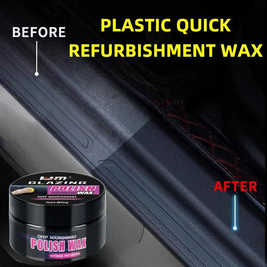 Universal Leather and Plastic Repair Polishing Wax - Automotive interior reconditioning cream for leather/plastic/rubber care - MANDOTOS