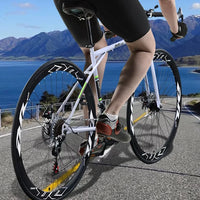 2025 New Road Bike 7/24 Speed Corner Handle Road Racing Bicycle Dual Disc Brake Lightweight Outdoor bicicleta Adult Teenagers