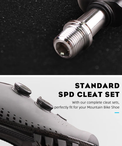 RYET MTB Clipless Pedals: Ultimate grip and control for your mountain biking adventures! 🚵🏼♂️ - MANDOTOS