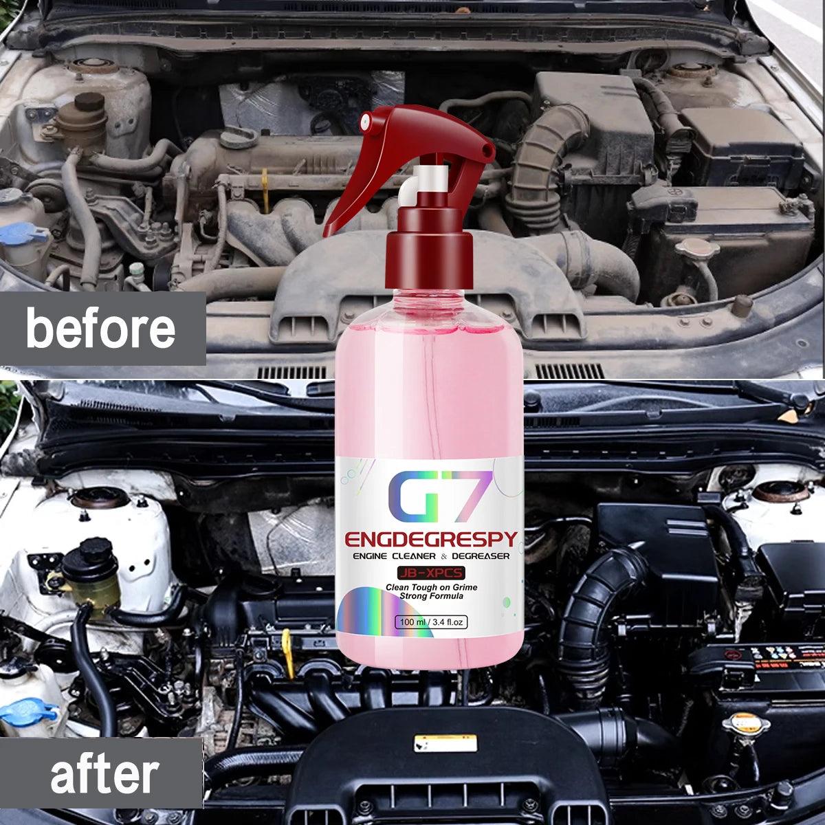 Car Engine Bay Cleaner Powerful Decontamination Cleaning Product For Engine Compartment Car Cleaning Product G7 ENGDEGRESPY - MANDOTOS