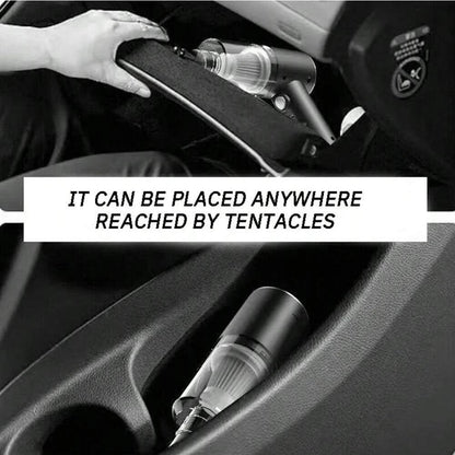 3 In 1 Integrated Suction And Blowing Vacuum Cleaner USB Charging Small Car Household Vacuum Cleaner - MANDOTOS