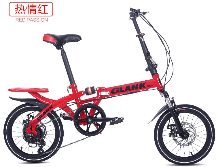 Versatile Folding Student Bicycle: Ride in Comfort & Style! - MANDOTOS