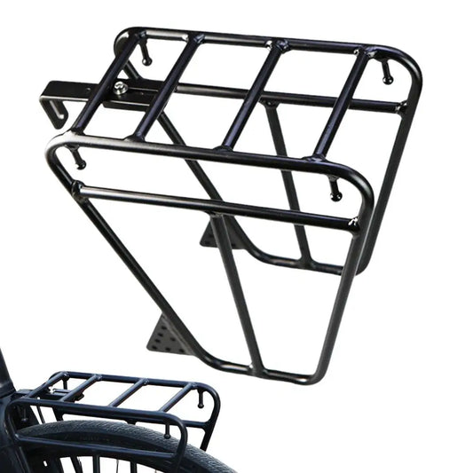 Cycling Cargo Rack Luggage Touring Carrier Racks Front Pannier Rack for Cycling Equipment Stand Footstock for Enhanced Stability - MANDOTOS