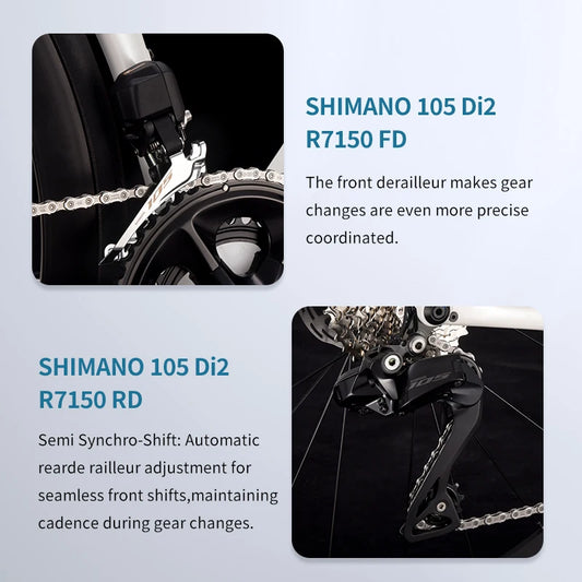 SAVA HAWKEYE Carbon Road Bike with SHIMAN0 105 7120 Kit T800 Carbon Road Bike Race Bike Aluminum Wheels