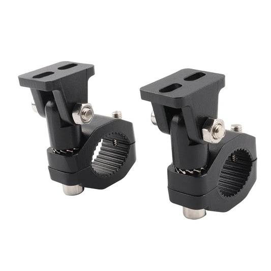 Motorcycle Crash Bars Foglights Mounting Bracket Motorbike Highway Bar Driving Light Mount Crash Bars Spotlight Mount Clamp