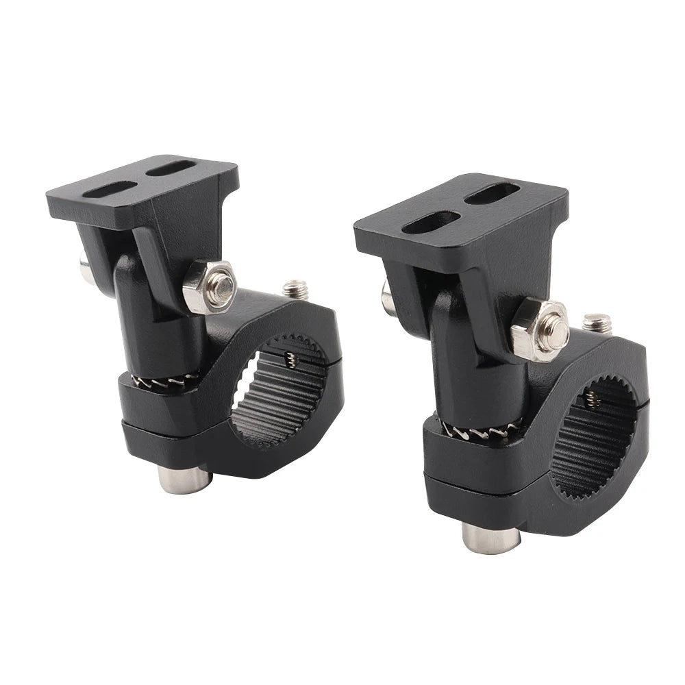 Motorcycle Crash Bars Foglights Mounting Bracket Motorbike Highway Bar Driving Light Mount Crash Bars Spotlight Mount Clamp