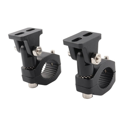 Motorcycle Crash Bars Foglights Mounting Bracket Motorbike Highway Bar Driving Light Mount Crash Bars Spotlight Mount Clamp