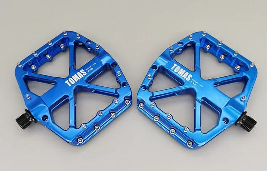 2025 New Bike Pedals  MTB Mountain Road Flat Non-slip CNC 3 Sealed Bearings Green Bicycle Pedals Route Cycling Accessories