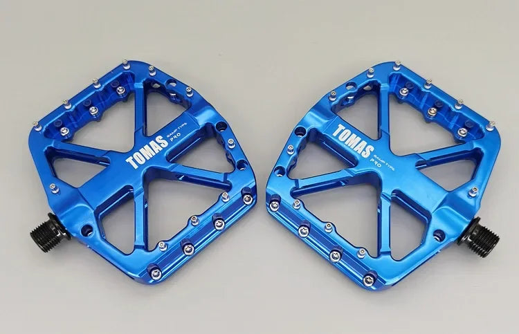 2025 New Bike Pedals  MTB Mountain Road Flat Non-slip CNC 3 Sealed Bearings Green Bicycle Pedals Route Cycling Accessories