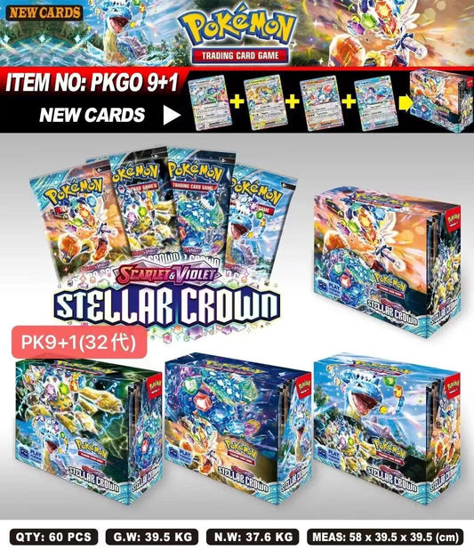 324 to 360 Piece Set Pokemon Cards Scarlet and Violet 151 Astral Radiance Evolutions Ultra Prism English Booster Battle Transaction Cards - MANDOTOS
