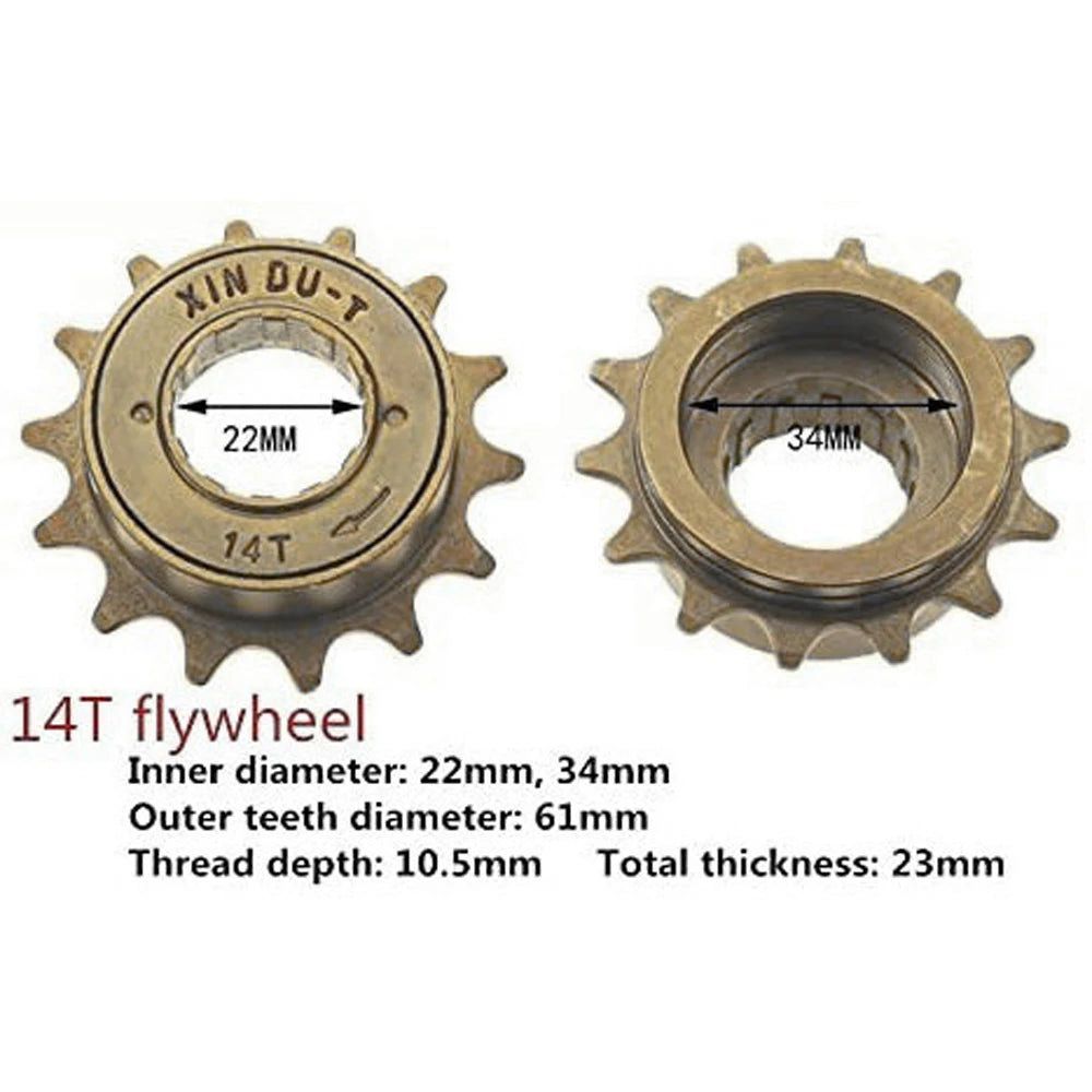 Electric Bike 34MM Freewheel Sprocket - Durable Steel for Effortless Cycling - MANDOTOS