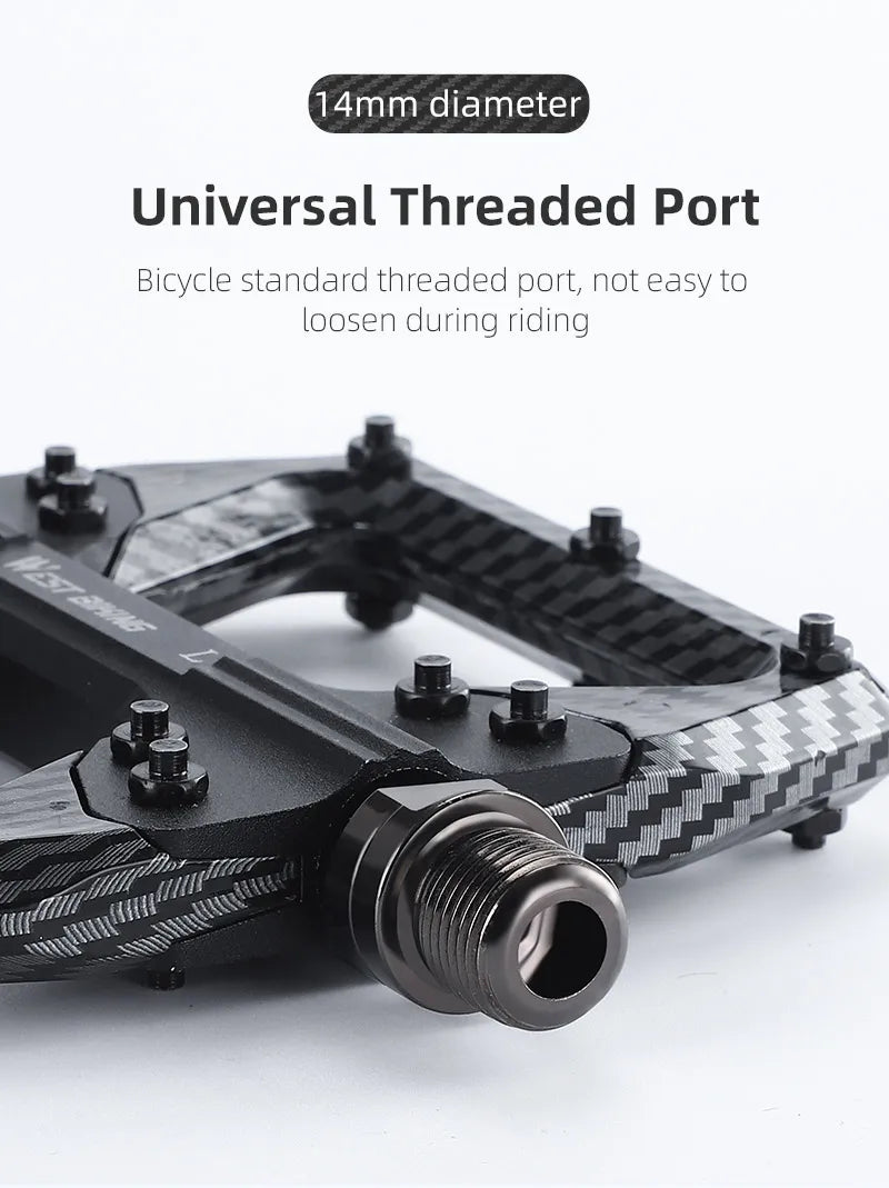 WEST BIKING MTB Ultralight Integrated Pedals - Enhance Your Cycling Experience! 🚴♂️ - MANDOTOS