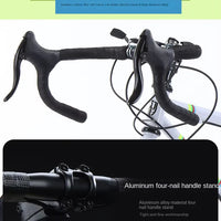 2025 New Road Bike 7/24 Speed Corner Handle Road Racing Bicycle Dual Disc Brake Lightweight Outdoor bicicleta Adult Teenagers