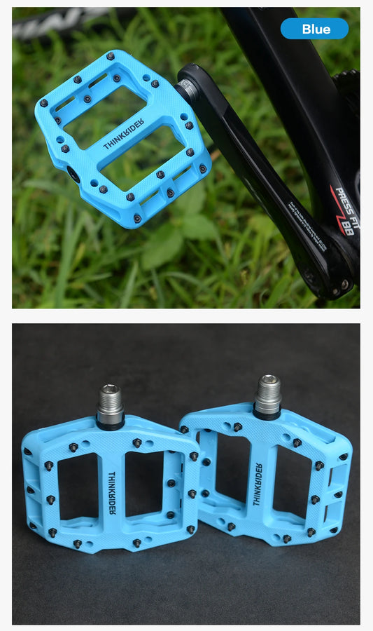ThinkRider Flat Bike Pedals: Unlock Your Ride with Comfort & Performance! 🚴🌟 - MANDOTOS