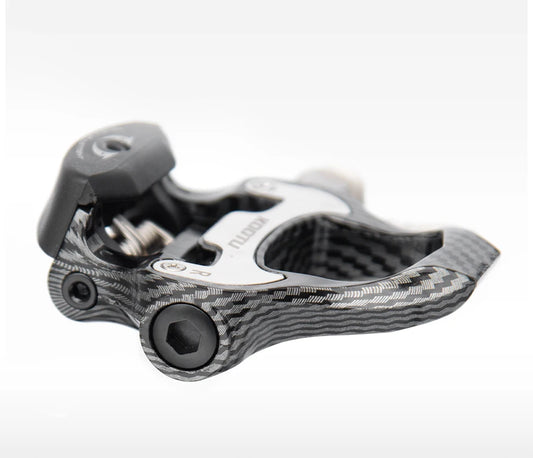 Road Bike Clipless Pedals Carbon Clip-On Pedals With Sealed Bearings Works With KEO And Shimano SPD System Locking Pedals