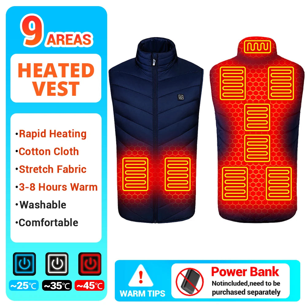 Heated Motorcycle Hooded Jacket - Your Winter Survival Gear! - MANDOTOS