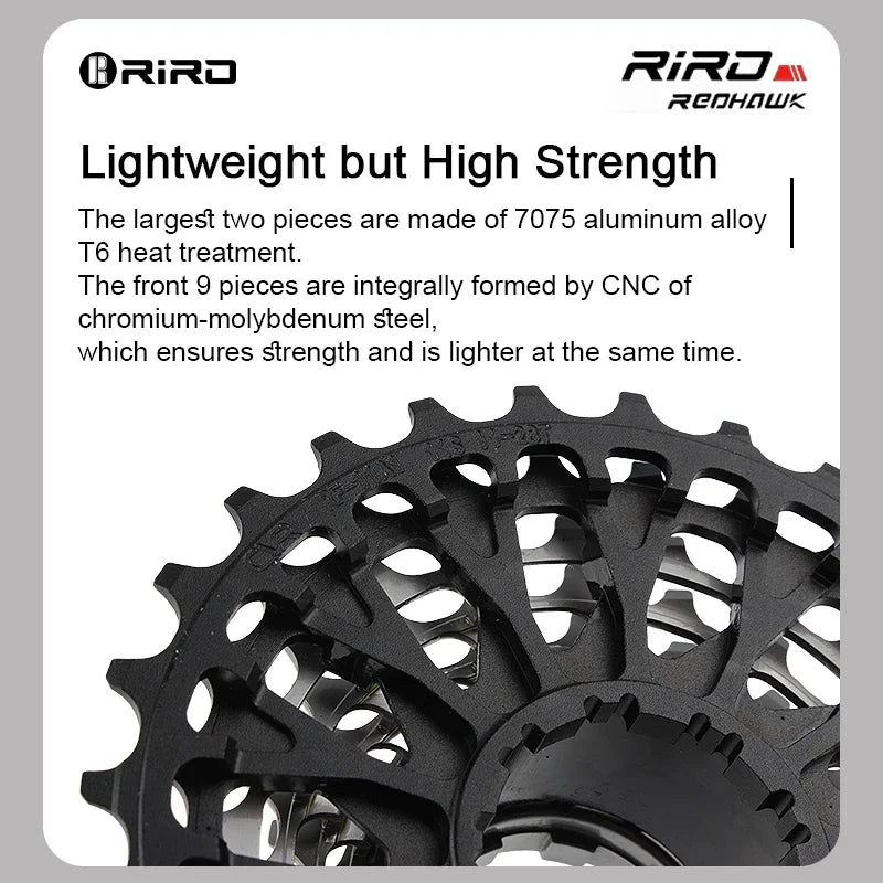 RIRO Ultra-light Hollow Freewheel: Unleash Your Cycling Potential 🚴🏼♂️🔥 - MANDOTOS