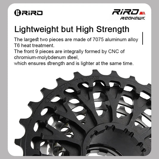 RIRO Ultra-light Hollow Freewheel: Unleash Your Cycling Potential 🚴🏼♂️🔥 - MANDOTOS