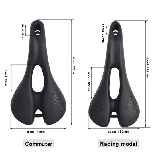 Bicycle Saddle Breathable Road MTB Saddle Racing Saddle Daily Saddle Comfortable Shockproof Bicycle Saddle