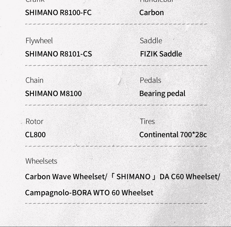 SAVA AEROX SLR8 Full Carbon Fiber Racing Grade Road Bike E-Shift Road Bike with SHIMAN0 ULTEGRA 8170 Di2 Kit UCI+CE Approved