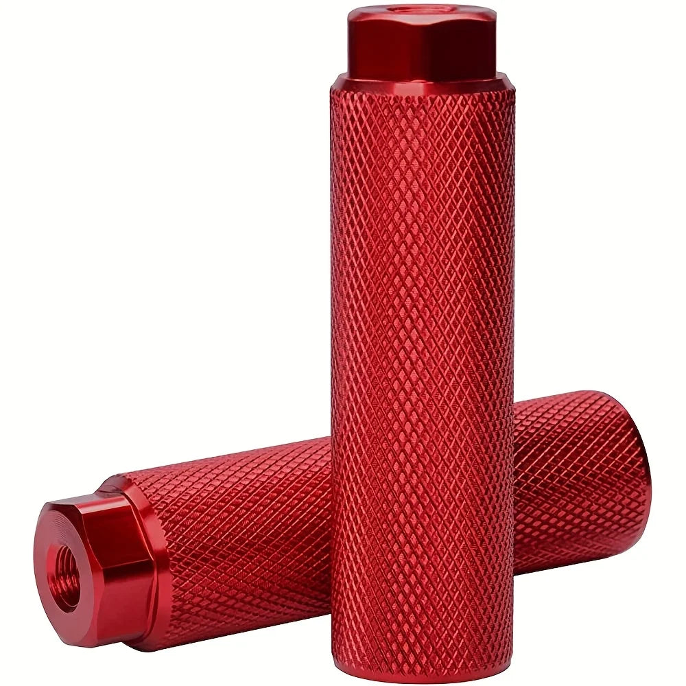 Anti - slip upgraded BMX bike pedals, wear - resistant and anti - slip footrests, mountain bike off - road pedals.