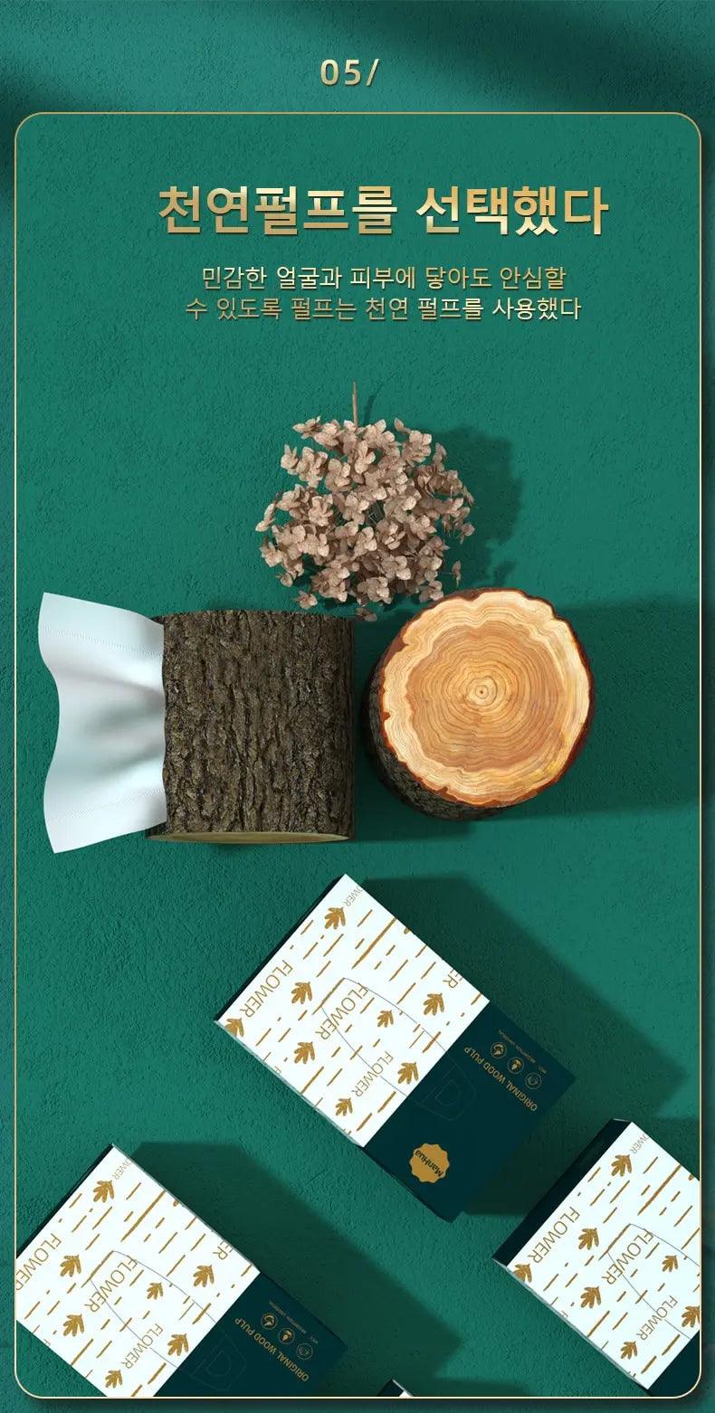 30 Boxes of Paper Towels Full Box Affordable Household Toilet Paper Household Napkins Paper Towels Toilet Paper - MANDOTOS