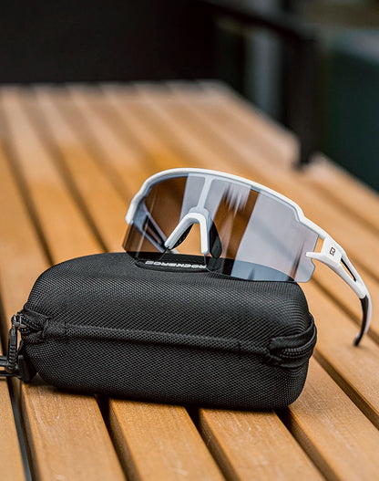 ROCKBROS Cycling Glasses Photochromic Polarized Lens Bike Glasses UV400 Protection Eyewear Sunglasses MTB Road Bicycle Goggles - MANDOTOS