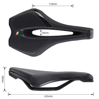 Racing Bicycle Saddle Training Grade Man Road Tt TimeTrial Triathlon Bike Lightweight Cushion Seat