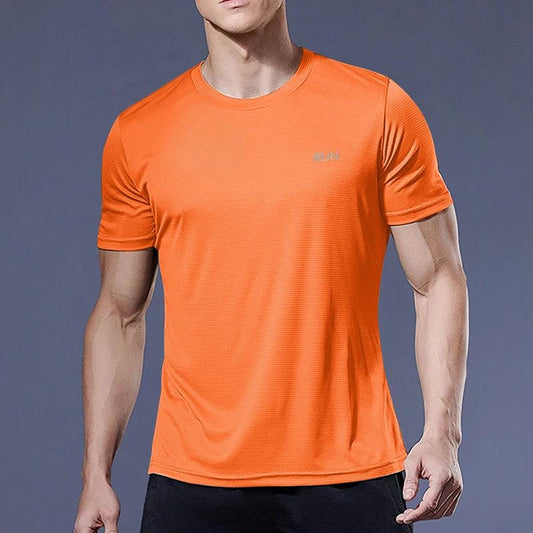Running Shirts Soccer Shirts Men's Jersey Sportswear Mens Jogging T-Shirts Quick Dry Compression Sport T-Shirt Fitness Gym - MANDOTOS