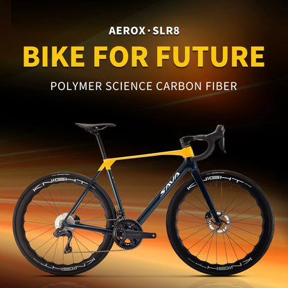 SAVA AEROX SLR8 Full Carbon Fiber Racing Grade Road Bike E-Shift Road Bike with SHIMAN0 ULTEGRA 8170 Di2 Kit UCI+CE Approved