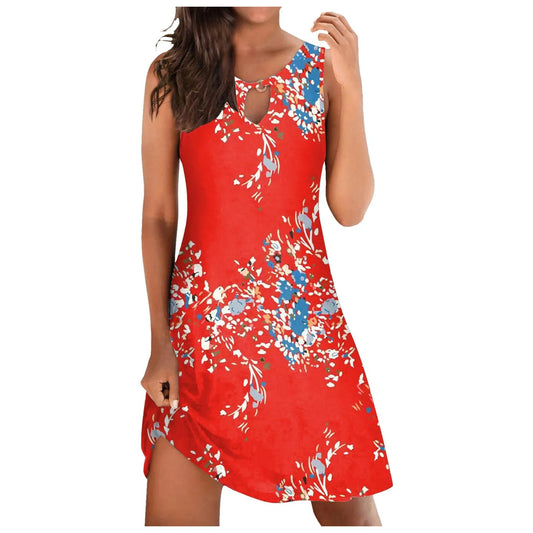 Dresses For Women Summer Plus Size Women Beach Dress Fashion Stripe Sleeveless Backless Camisole Vestidos En Oferta LiquidacióN - MANDOTOS